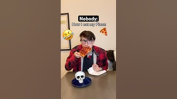 How I Eat My Pizza 🍕 #TheManniiShow.com/series