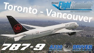 Let's FLY the: HORZION SIM 7879 | Toronto  Vancouver | Real Airline Pilot