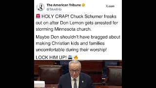 Chuck Schumer Freaks Out After Don Lemon Gets Arrested