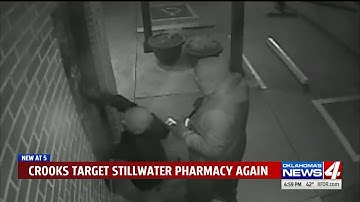 Thieves disable alarm system before breaking into pharmacy