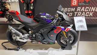 New Aprilia Rsv4 Factory 2026 220 Hp & Predictive Aero Eicma 2025 Walkaround