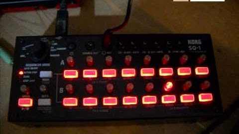 Korg SQ1 and Microkorg - test