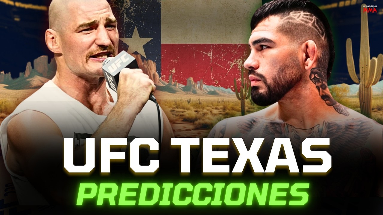 UFC Houston PREDICCIONES: Strickland vs Hernandez + Parlay GRATIS💰