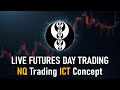 pm session LIVE FUTURES DAY TRADING - NQ Trading (22th july 2025)