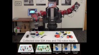 Supersizing Self-supervision: Learning to Grasp from 50K Tries and 700 Robot Hours Profile