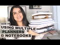 Planners I Use To Keep Me Organized | How I am Using 6 Planners.