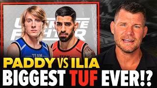Paddy Pimblett vs Ilia Topuria on TUF!? | BISPING REACTS
