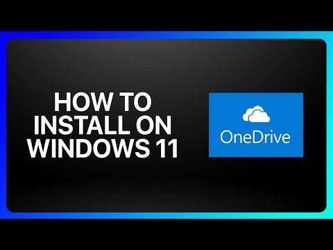 How To Install OneDrive On Windows 10 & 11 | Step-by-Step Guide (2024)