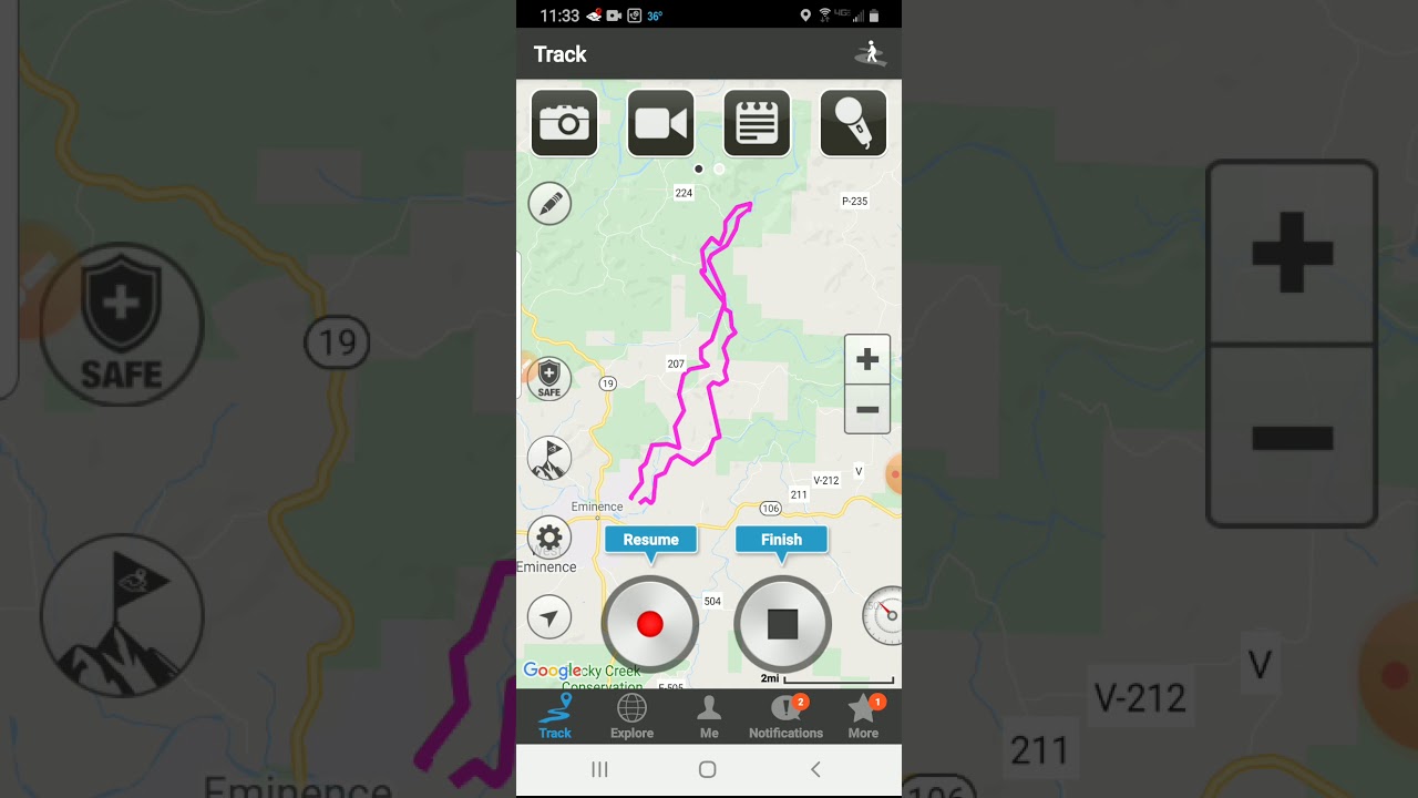 Ramblr How to Download & Add Tracks to Map