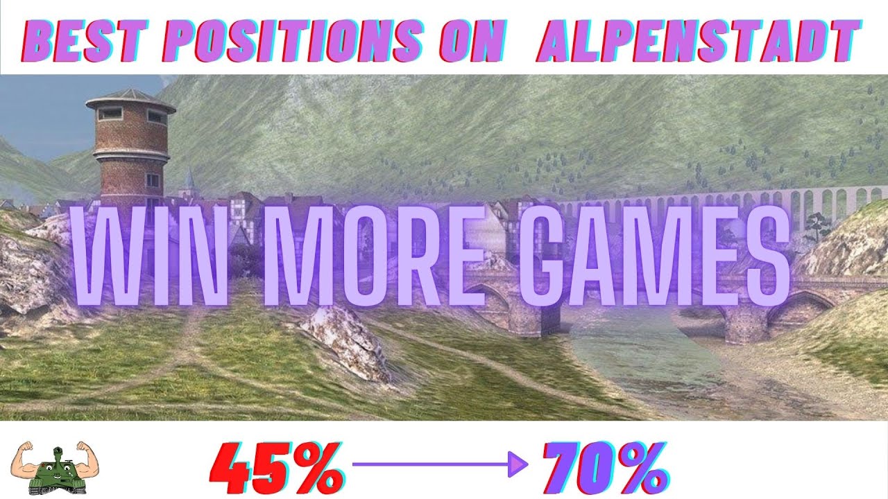 Only 1% Of Players Play Alpenstadt Like This - WOT Blitz