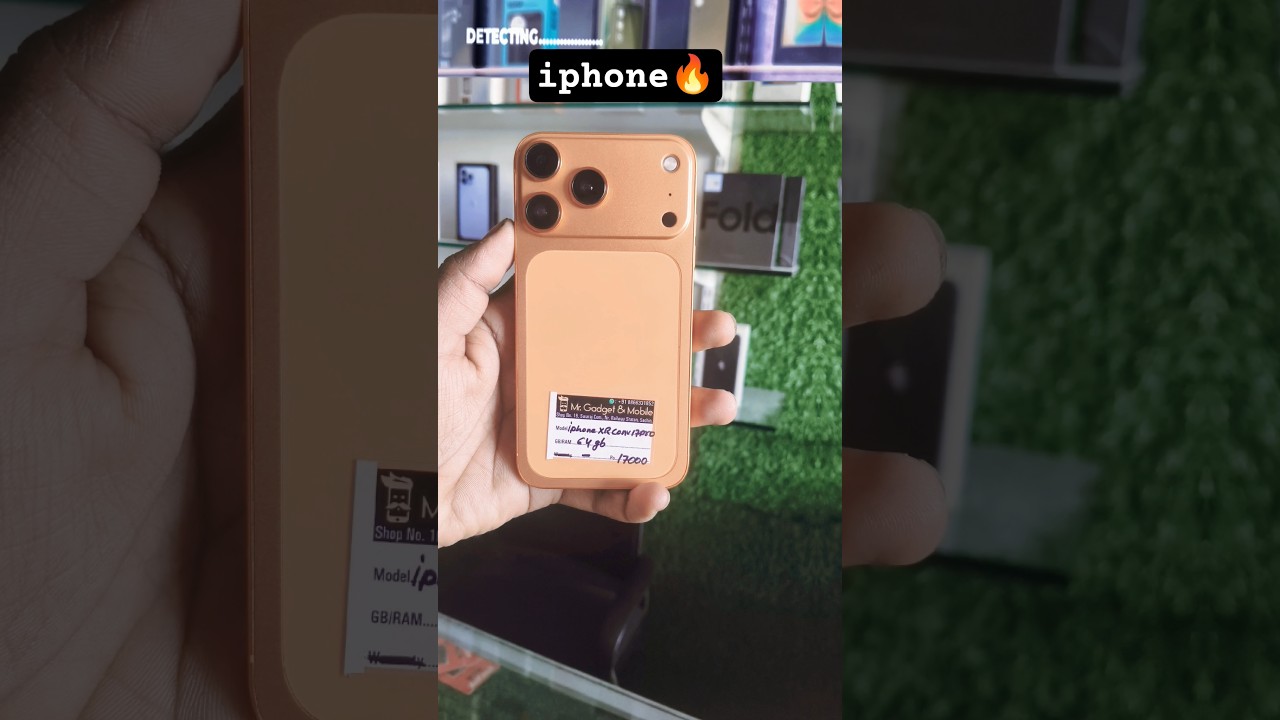 iphone XS Converted to iphone 17 pro max #iphone #trending #ytshorts #shorts #iphonlovers