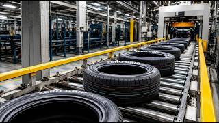 How Millions of Car Tires Are Made Every Year | Modern Manufacturing Process