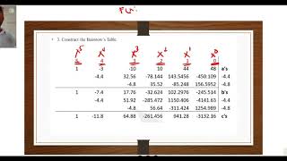 Bairstows Method