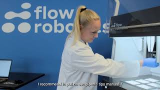 How to change the pipette module on the liquid handling robot flowbot® ONE