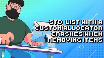 Fixing std::list crashes with custom allocator when removing items