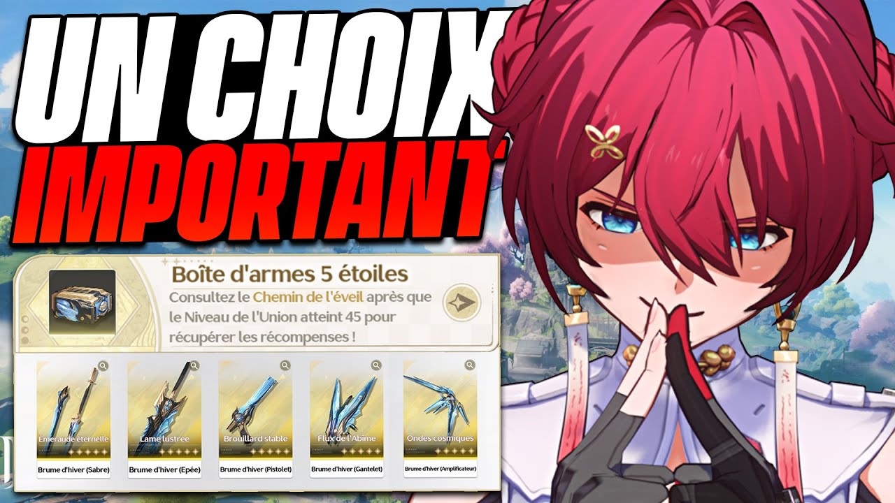 FAITES LE BON CHOIX ! Analyse de la Boîte d'Arme 5★ Union 45 - Wuthering Waves