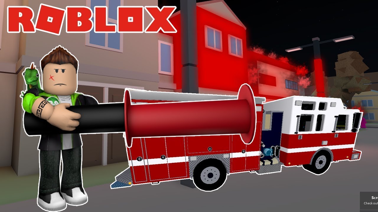 İTFAİYECİ OLDUM / Roblox Firefighter Simulator / Roblox Simulasyon ...