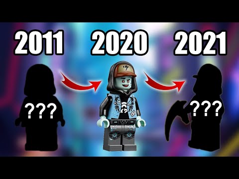 YouTube thumbnail: EVERY LEGO NINJAGO SCOTT MINIFIGURE 2011-2021 (NEW EARLY 2021 MINIFIGURE???)