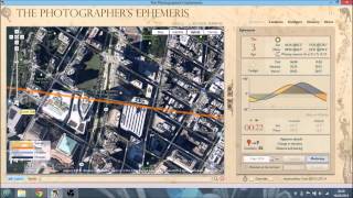 Photographer's Ephemeris - Free Windows Desktop Version & How To Use It With Android Smartphones screenshot 2