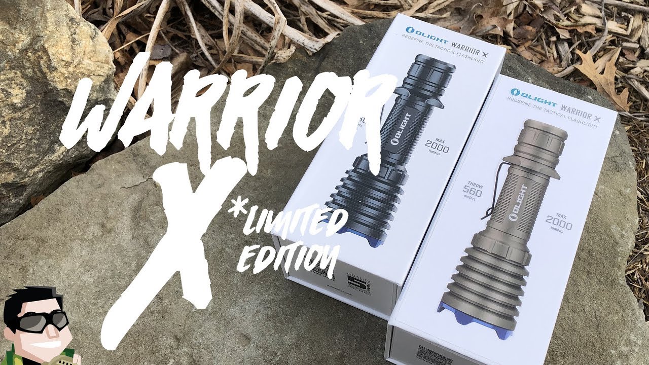 Olight Warrior X Limited Edition & Review!! - YouTube