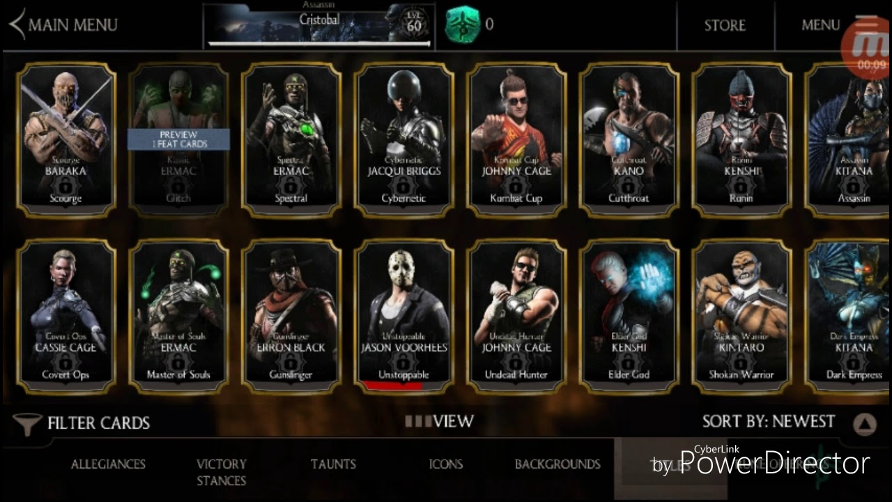 MKX Mobile Feats of Strength