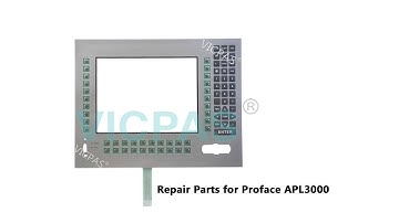For Proface APL3000 touch screen and overlay repair with membrane keypad, lcd display replacement