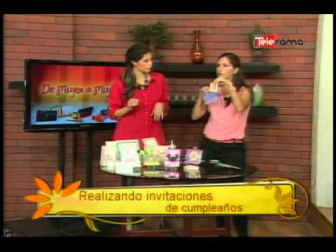 Realizando Invitaciones de Cumpleaños