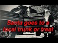 What happens when Santa shows up in his Dentside Ford to a trunk or treat