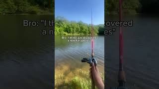 What bro caught💀#fishing#fish#bassproshop#funny#ai#viral#shorts