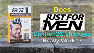 Just For Men Control GX Hair Color... Does It Work??