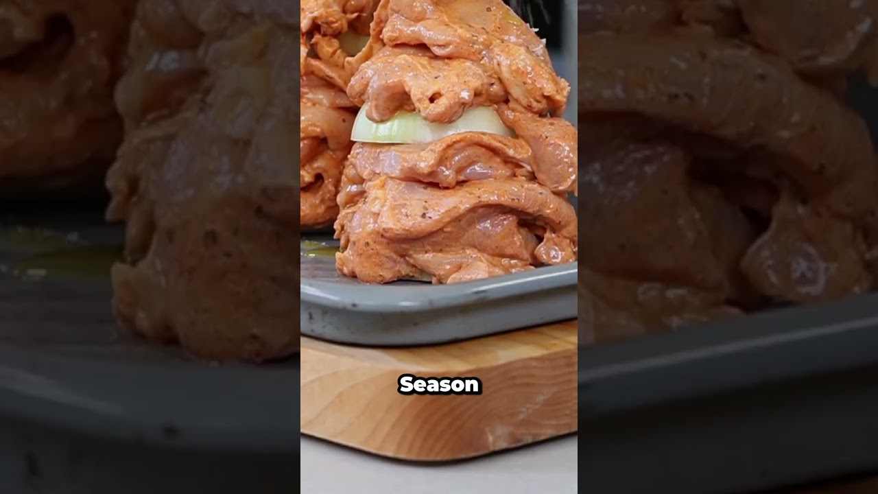 🌯 Особый куриный кебаб в кирпичной кладке – копченый, сочный и невероятно вкусный!