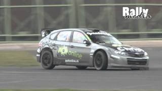Subaru Impreza WRC S14 test powerslides
