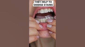 Thumbnail of WHITENING TEETH AT HOME SENSITIVITY-FREE WHITENING STRIPS #shorts