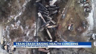 Train derailment raising health concerns in Ohio town community