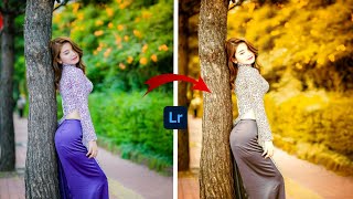 Lightroom Yellow Tone Photo Editing Full Hindi Tutorial॥ Photo Me Yellow Tone Kaise Dalen#azzueditz screenshot 5