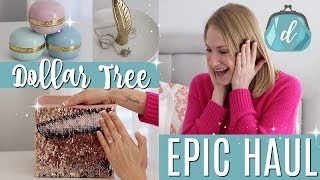 Epic Dollar Tree Haul All New Finds 2018
