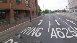 Kymco Agility 50cc City Sheffield Bike Run