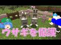 【日常】ウサギを保護してみよう~普通の日常マインクラフトPart7