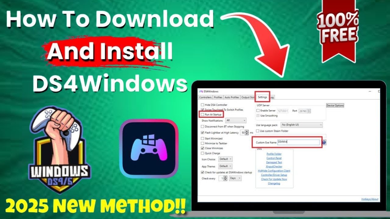 How to Download and Install DS4Windows In 2025