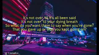 Steve Aoki ft. Louis Tomlinson - Just Hold On (Lirik)