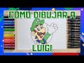 Dibuja y Colorea a Luigi - Aprende y Diviértete - Dibujos para Niños