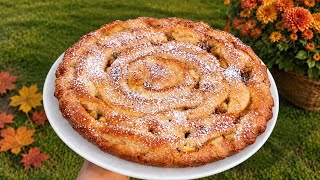 Torta AUTUNNO in 3 MINUTI! La PREPARERAI OGNI GIORNO! UNA TORTA SUPER SOFFICE!