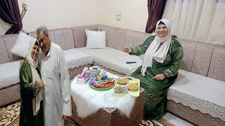 روتبن الشقه يوم الوقفه وتحصير صنيه العيد