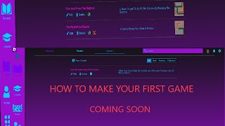Lua Learning Free Coding - Roblox - Showing My 2D Game.