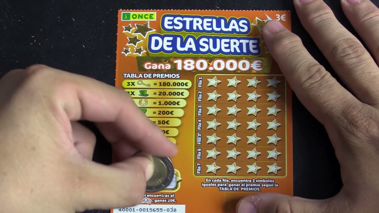 NUEVO RASCA ESTRELLAS DE LA SUERTE | EP 3| RASCAS DE LA ONCE PREMIADOS