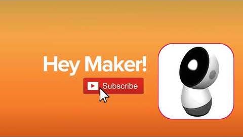 Be a maker tutorial using basic control block by Jibo robot, BJ1