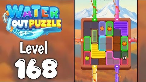 Water Out Puzzle Level 168 Walkthrough
