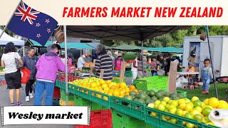 Farmers Market in New Zealand (Wesley Market) #pasarpetani #pasartradisional