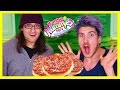 MAKING CANDY PIZZA w/ Drew Monson - YUMMY NUMMIES