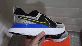 Match Highlights Quick Look : Nike React Infinity Run Flyknit 2 White Cyber Black Racer Blue